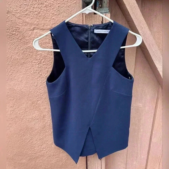 Camilla and Marc Black structured spiner tank - Picture 3 of 6